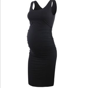 Isabel maternity bodycon sleeveless dress